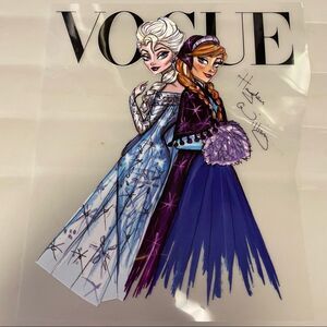 Frozen Elsa and Anna iron on HTV vinyl​